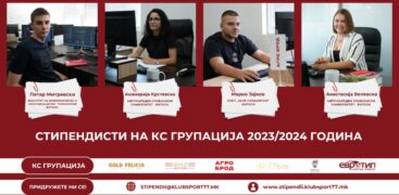 Стипендисти на КС Групација 2023/2024 година
